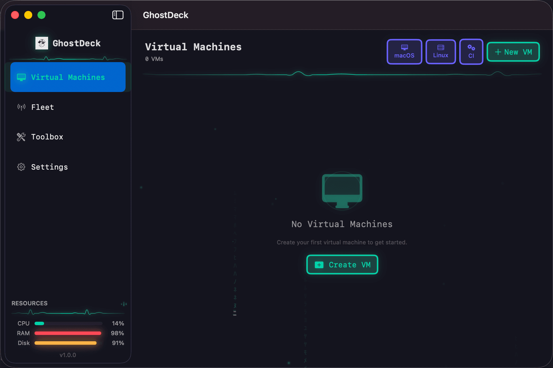 GhostDeck screenshot