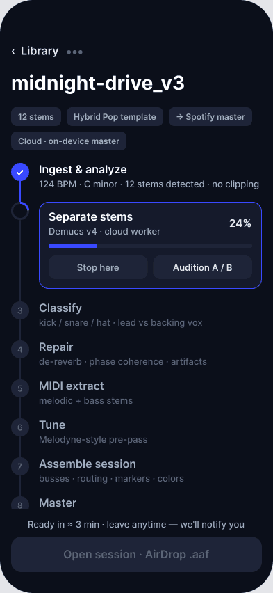 OSMIX screenshot