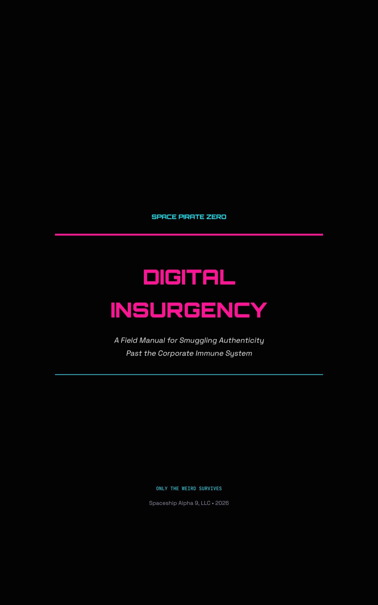 Digital Insurgency book cover — by Greg Chambers