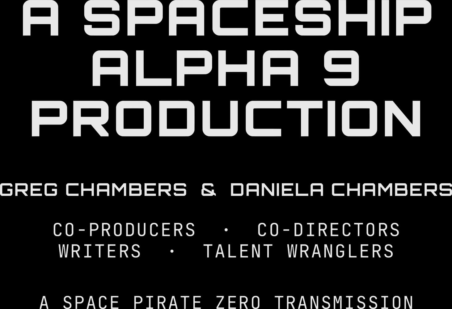 A Spaceship Alpha 9 Production